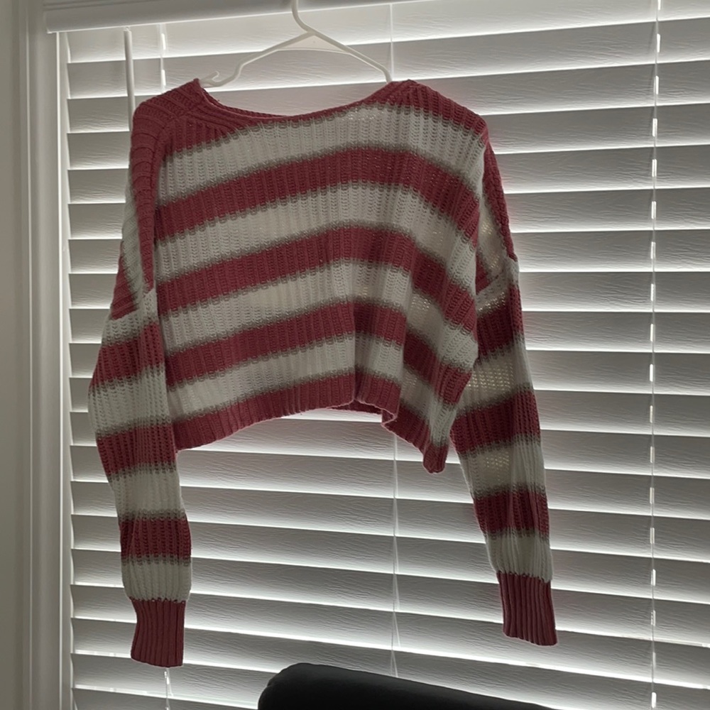 American Eagle Oversized Cropped Sweater